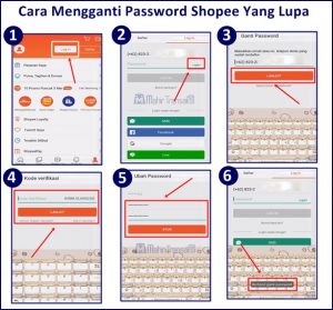 Cara Mengganti Password Shopee 2020