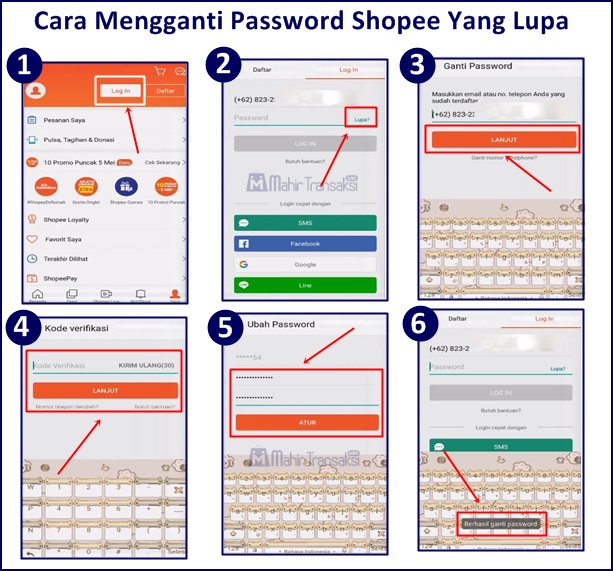 √ 5 Cara Mengganti Password Shopee Terbaru 2022