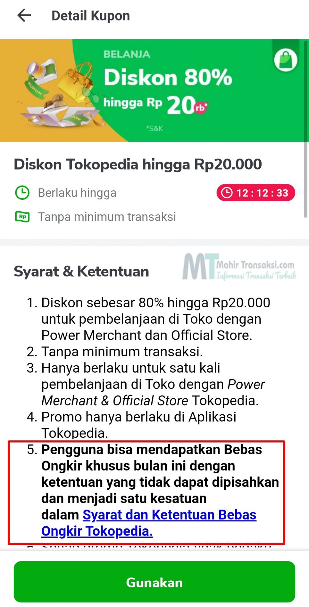 11 Cara Mendapatkan Gratis Ongkir Tokopedia [99% Berhasil]