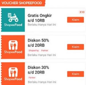 Gagal Checkout Shopee Food K07 Promo Sudah Digunakan