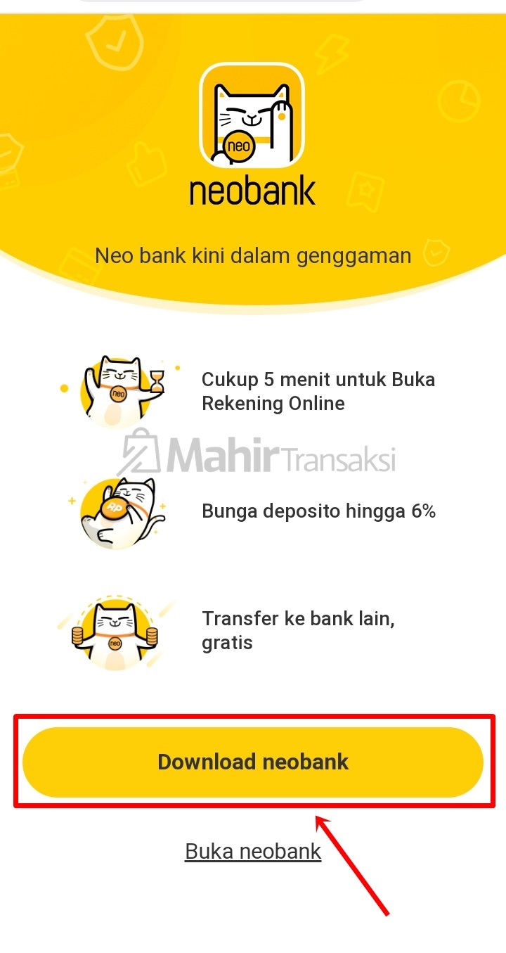 Kode Referral Neo Bank Dapat Uang Rp50 Ribu Tahun 2024