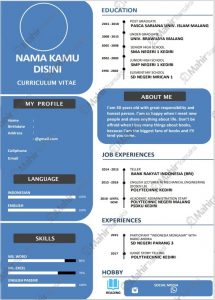 Download CV Word Gratis