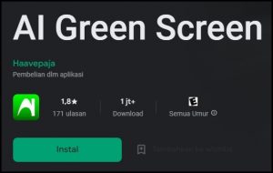 Aplikasi Green Screen 