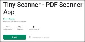 Aplikasi Scanner Tanpa Watermark 