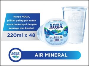 Harga Aqua Gelas 1 Dus Di Indomaret