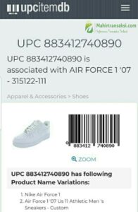 Cara Cek Barcode Nike Original
