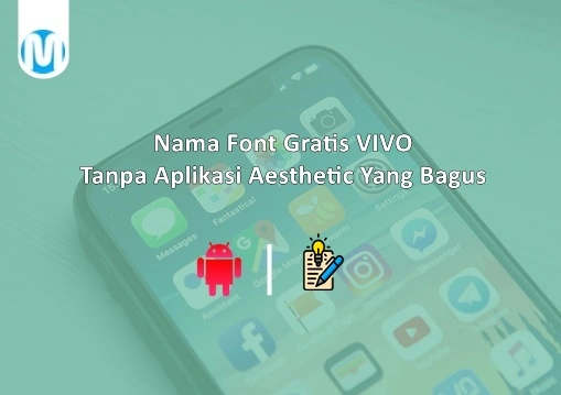 Font Gratis VIVO Tanpa Aplikasi